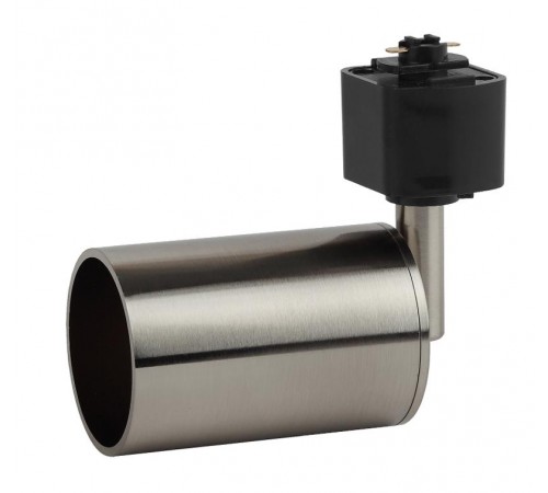 Светильник трековый под лампу TR14-GU10 SN GU10, 55*165 мм, сатин никель  Б0044306  ЭРА