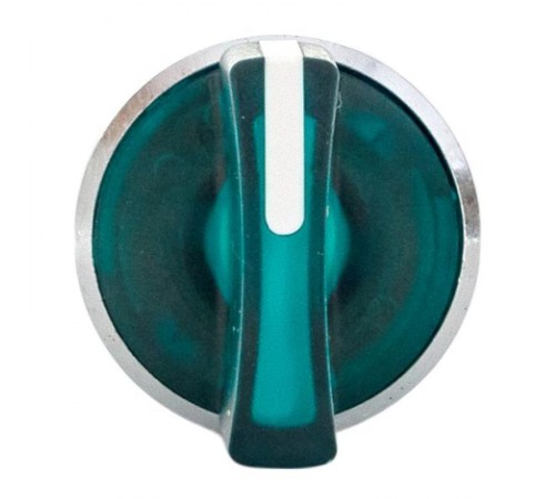 Механизм исполнительный переключателя ХB4 зеленый на 2 положения с фиксацией, с подсветкой с короткой ручкой IP65  XB4BD2FL-G-65  EKF