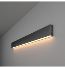 Светильник светодиодный накладной линейный односторонний78см 15W 3000K черная шагрень (101-100-30-78)  a042939  Elektrostandard