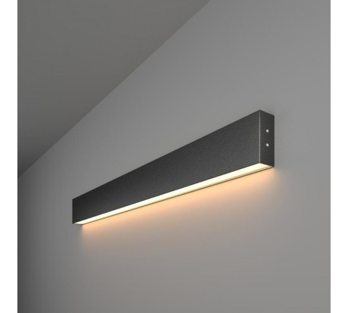 Светильник светодиодный накладной линейный односторонний78см 15W 3000K черная шагрень (101-100-30-78)  a042939  Elektrostandard