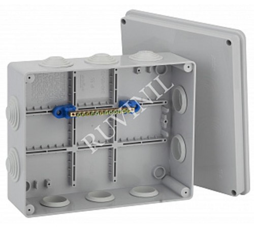 Коробка распределительная для о/п, 240х195х90мм  67065УП  Рувинил