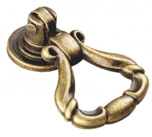 Ручка-кнопка Антик 3-015 бронза (1шт)  - пакет   130888  Tech-KREP