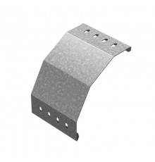 Спуск кабельный для лотков НЛО 200 мм, толщ. 1,5 мм, гор. цинк, 353122  СКНЛО-200-1,5-ГЦ   Ostec