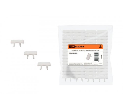 Маркеры для ЗКБ 4мм2 без символов (упак. 500 шт.)   SQ0822-0052  TDM