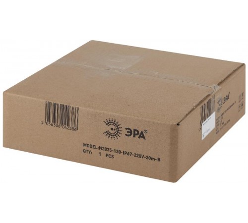 Светодиодная неоновая лента N2835-120-IP67-220V-20m-B  Б0043075  ЭРА