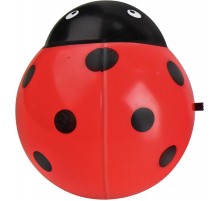 Ночник светодиодный NLA 07-BR ЖУЧОК красный с выключателем 230В  4690612029085  IN HOME