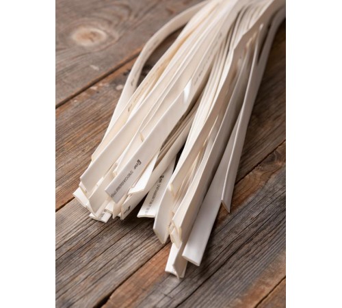 Термоусаживаемая трубка ТУТ нг 10/5 белая EKF PROxima  tut-10-w-1m  EKF