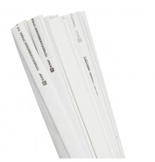 Термоусаживаемая трубка ТУТ нг 12/6 белая EKF PROxima  tut-12-w-1m  EKF