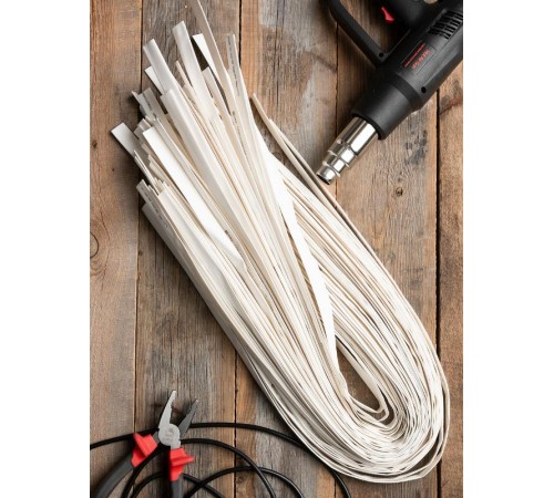 Термоусаживаемая трубка ТУТ нг 10/5 белая EKF PROxima  tut-10-w-1m  EKF