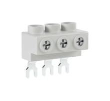 Шинная колодка для DMP32 для жесткого 6-25 кв.мм и гибкого 6-16 кв.мм кабеля до 63А  DMP32FT  DKC