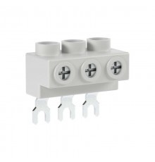 Шинная колодка для DMP32 для жесткого 6-25 кв.мм и гибкого 6-16 кв.мм кабеля до 63А  DMP32FT  DKC