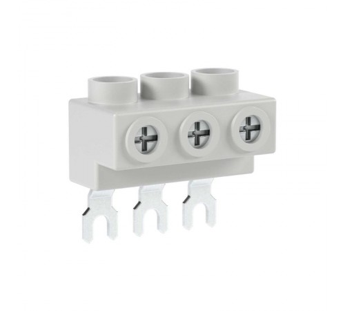 Шинная колодка для DMP32 для жесткого 6-25 кв.мм и гибкого 6-16 кв.мм кабеля до 63А  DMP32FT  DKC