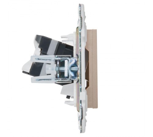 SKANDY Розетка компьютерная RJ45 кат.5E SK-K01Sa песочный  SK-K10-1-K98  IEK