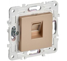 SKANDY Розетка компьютерная RJ45 кат.5E SK-K01Sa песочный  SK-K10-1-K98  IEK