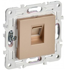 SKANDY Розетка компьютерная RJ45 кат.5E SK-K01Sa песочный  SK-K10-1-K98  IEK