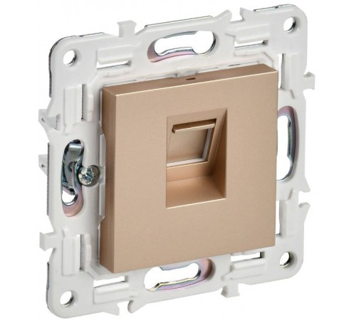 SKANDY Розетка компьютерная RJ45 кат.6 SK-K02Sa песочный  SK-K10-2-K98  IEK