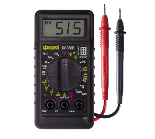 Мультиметр цифровой DG830B  5008748  ФАZА