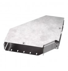 Угол горизонтальный 90 градусов с крышкой Стандарт 300х80  PR16.0421  Промрукав