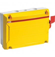 Выкл в боксе с доп. контактом 6р 16А IP65 BWS616Y TPN  2CMA142425R1000  ABB