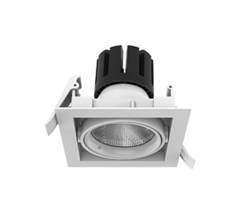 Cветильник светодиодный DL-TETRIS поворотный 35° 165*165*140mm 40W 4000K IP20 DALI  V1-R0-00424-10D01-2004040  VARTON