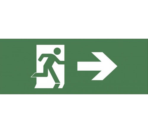 Самоклеющая этикетка INFO-SSA-102 "Фигура/стрелка вправо" SSA-101  Б0048471  ЭРА