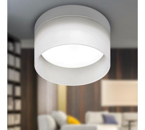 Светильник настенно-потолочный спот OL30 WH GX53 белый  Б0056359  ЭРА