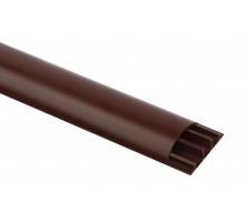 Кабель-канал ЭРА KK-70-16-O напольный 70х16мм коричневый RAL 8016 42м  Б0062129  ЭРА