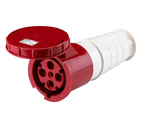 Розетка переносная 234 3Р+РЕ 63А 380В IP67 РП-102   26016DEK  DEKraft