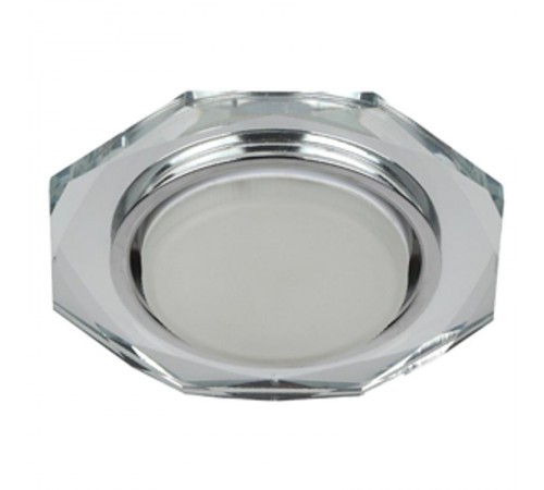 Светильник точечный встраиваемый DK 81 13Вт GX53 зеркальный  Б0019579  ЭРА