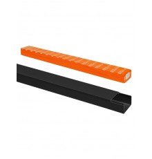 Кабель-канал 40х25 (2 м) чёрный  SQ0402-2908  TDM