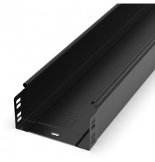 Лоток неперфорированный Стандарт 150х80х3000 (0,7 мм) RAL 9005 (6 м/уп)  PR16.9938  Промрукав