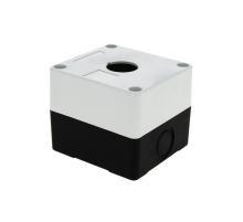 Корпус КП101 пластиковый 1 кнопка белый EKF PROxima  cpb-101-w  EKF