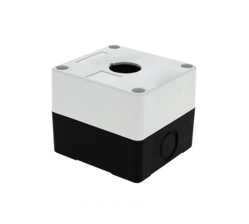 Корпус КП101 пластиковый 1 кнопка белый EKF PROxima  cpb-101-w  EKF