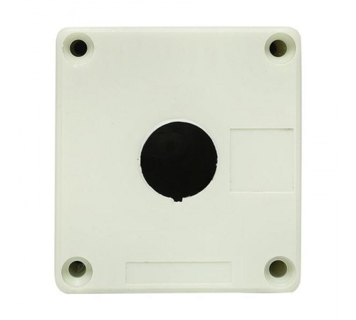 Корпус КП101 пластиковый 1 кнопка белый EKF PROxima  cpb-101-w  EKF