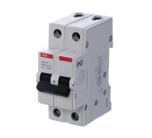 Выключатель автоматический двухполюсный BMS412C16 16А C 4,5кА (BMS412C16)  2CDS642041R0164  ABB