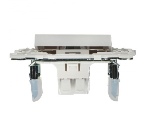 SKANDY Выключатель 1-клавишный проходной с индикацией 10А SK-V08W арктический белый  SK-V12-1-10-K01  IEK