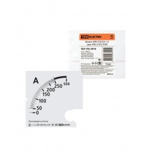 Шкала Ш96 250/5А-1,5 (для А96 Х/5А)  SQ1102-2016  TDM