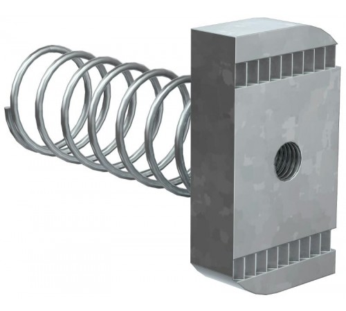 Гайка канальная с удлиненной пружиной М6х40  CMZ12-GK-06  IEK