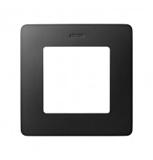 Simon 82 Рамка декоративная, 1 пост, Original, S82 Detail, графит-белый  8200610-038  Simon