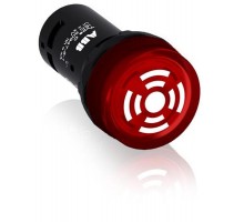 Зуммер CB1-612R с пульсирующим сигналом, с подсветкой, красный, 110-130 В DC1SFA619600R6121 ABB