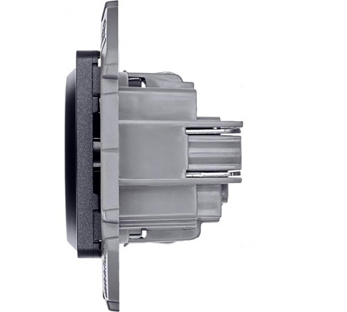 Inspiria Антрацит Розетка с заземлением С/У 16А без рамки  673723  Legrand