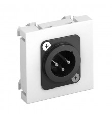 Мультимедийная рамка XLR Modul45 (белый) (MTG-X3M L RW1)  6105222  OBO Bettermann