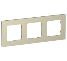 FLITE Classic Рамка 3-ая РУ-3-К-ФлШ шампань  FI-M32-32-20-K37  IEK