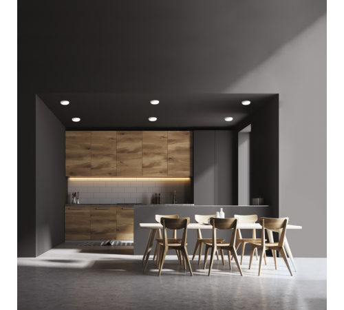 Встраиваемый светильник Frameless круг 18W 4000K 1/40  967511218  Gauss