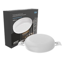 Встраиваемый светильник Frameless круг 18W 4000K 1/40  967511218  Gauss