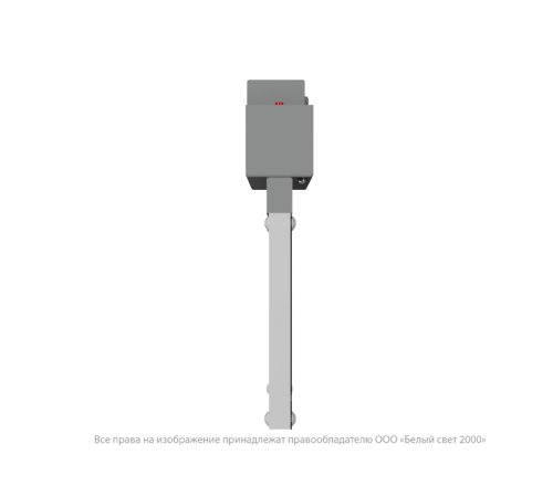 Указатель аварийный светодиодный BS-NEXTRINO-73-S1-INEXI3 Gray 6,3Вт 3ч IP40 постоянный накладной  a15513  Белый свет