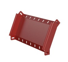 Угол вертикальный внешний 45 градусов Стандарт 400х50 RAL 3000  PR16.5261  Промрукав