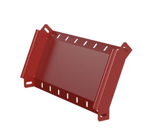 Угол вертикальный внешний 45 градусов Стандарт 400х50 RAL 3000  PR16.5261  Промрукав