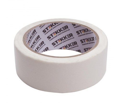 Малярная лента 48 мм, длина 25 м, на бумажной основе, белый  39152  STEKKER
