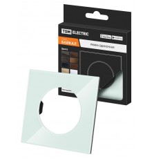 Рамка одиночная фисташковая, стекло, "Байкал"   SQ1819-0102  TDM